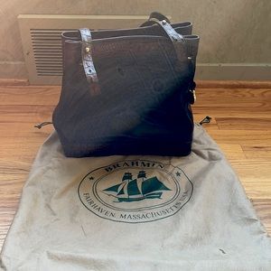 Brahmin Leather Bucket Purse